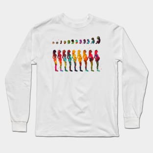 Pregnancy stages Long Sleeve T-Shirt